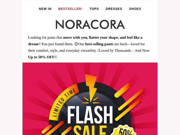 🌟 Flatter, Flex & Feel Amazing – Shop Best-Selling Pants Now! 🔥