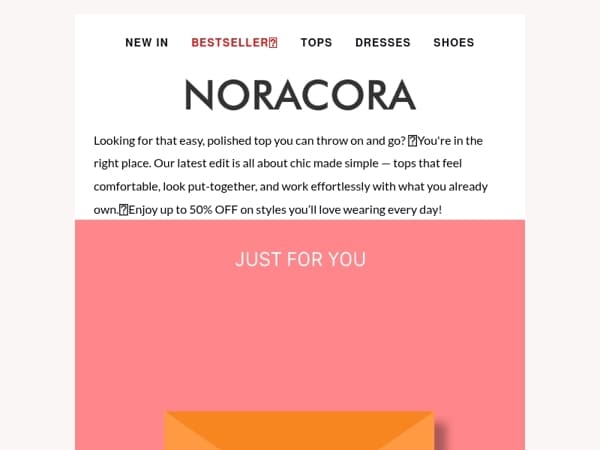 💫 Chic Tops Made Easy — Up to 50% OFF!