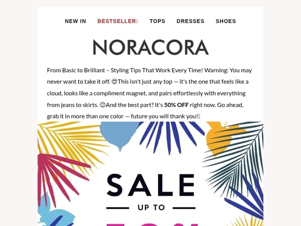 😍 Your New Favorite Top Is Here – Stylish Comfort at 50% OFF!🌟