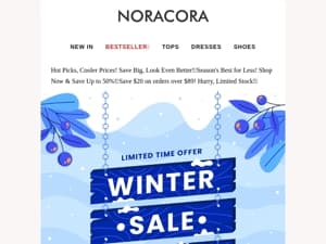 🥰Get cozy, stay stylish, and save more with our hottest deals of the season!💌Start at $7.99!