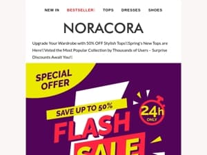 🎊Unleash Your Style – 50% OFF Trendy Tops for Every Mood!🥰