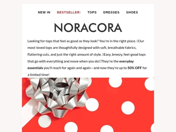 💕 Soft, Stylish, and So You – Must-Have Tops Up to 50% OFF!🍃