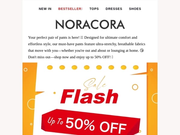 👖Move Freely, Look Fabulous – Must-Have Pants Up to 50% OFF! ✨