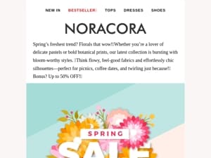 🌸Petal-Perfect Picks – Breathe New Life into Your Wardrobe!💖Up to 50% OFF!