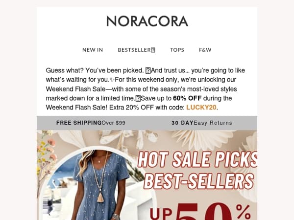 💌You've Been Picked for a Huge Weekend Surprise — Up To 60% Off!💫
