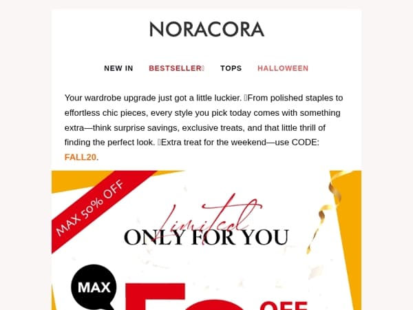 💌 Lucky You – Today's Chic Looks Come with Extra Perks! 🎉