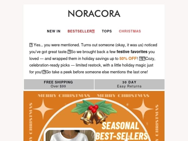 You Were Mentioned — A Holiday Treat Awaits 🎁