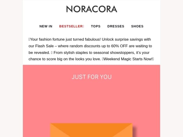 👑Weekend Luck is On Your Side! Flash Sale: Random Discounts Up to 60% OFF – Try Your Fortune!✨