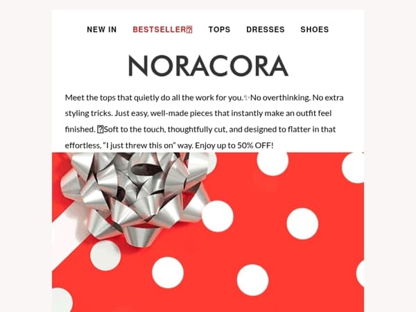 Easy Tops, Elevated Style 💌 Up to 50% OFF🌟