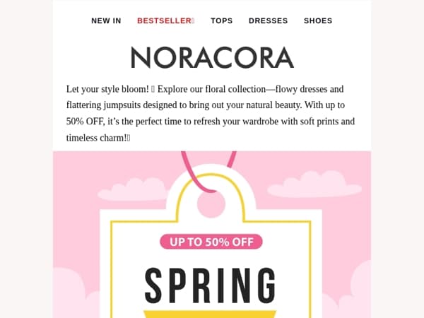 💮 Petals & Perfection – Shop Blooming Favorites with Up to 50% OFF!💟