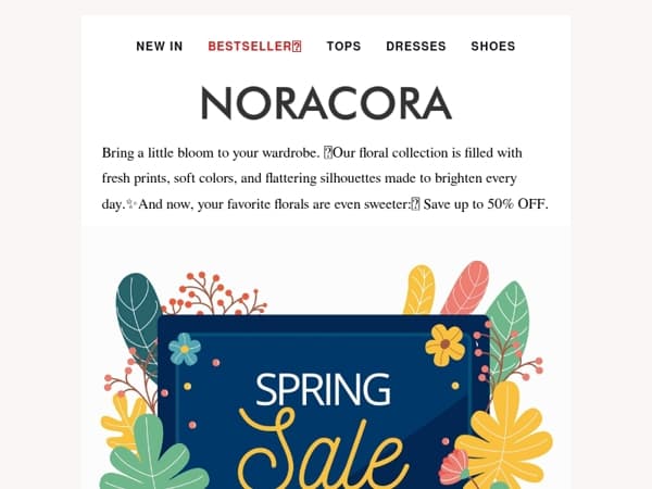 💐 Petal Power – Fresh Florals Made for You, Up to 50% OFF! 🌼