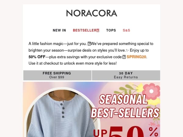 🎁 Lucky You! Fashion Magic – Surprise Deals Inside! Up to 50% OFF! 🎉