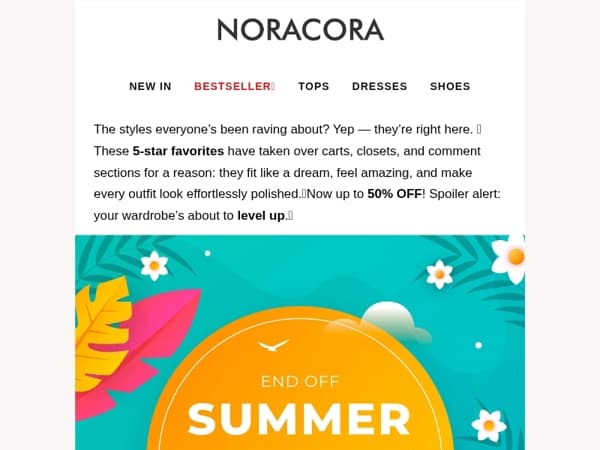 🔥 Internet's Favorite Looks – 5-Star Styles, Now Up to 50% OFF!👑