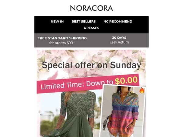 Sunday Special📢Buy any product and get a free exquisite gift! 🎁Valid for 24 hours only.⏰