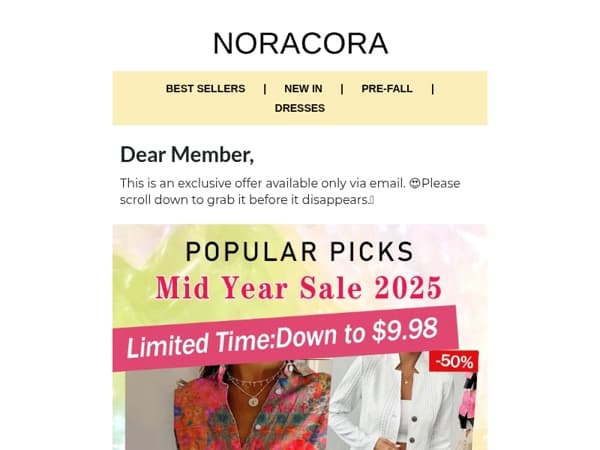 😘Dear honorable VIP members: 💝Special offers exclusively for you!!