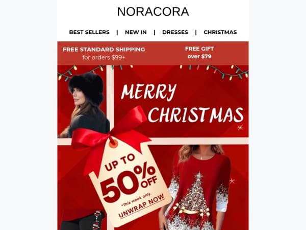 🎄Christmas Sale Starts Now! Huge Discounts Await! 🎅