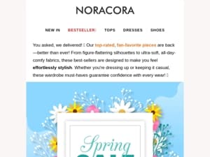 Voted Most Popular✨ is knocking your door. Refresh Your Look with up to 50% off!🥳