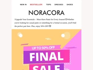 Elevate Your Wardrobe with Versatile Pants You'll Love!👖Find Your Perfect Pants Today!😍