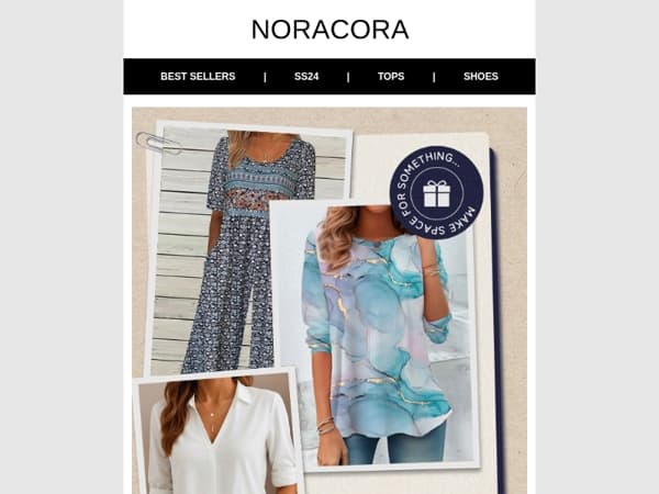 NORACORA Sales Promotion💥Stop staring, Start shopping!~👀