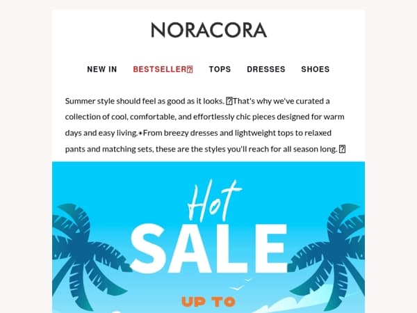 🌿 Cool, Comfortable & Chic — Summer Deals Up to 50% OFF