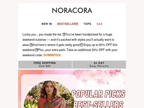 💌You've Been Picked for a Huge Weekend Surprise — Up To 60% Off!💫