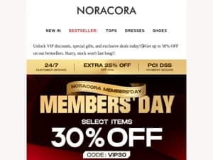 🥰Member's Day Celebration – Bigger Savings, Better Rewards!🎉 