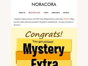 🎈It's the Weekend! Time for New Styles and Fun Surprises!🥳Enjoy Up To 50% Off!