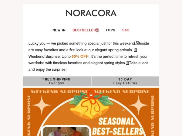 💌 You've Been Picked — A Weekend Surprise Inside 💫 Up to 60% Off!