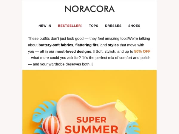 ✨ Best-Sellers, Better Prices – Comfort Meets Chic at Up to 50% OFF!👑