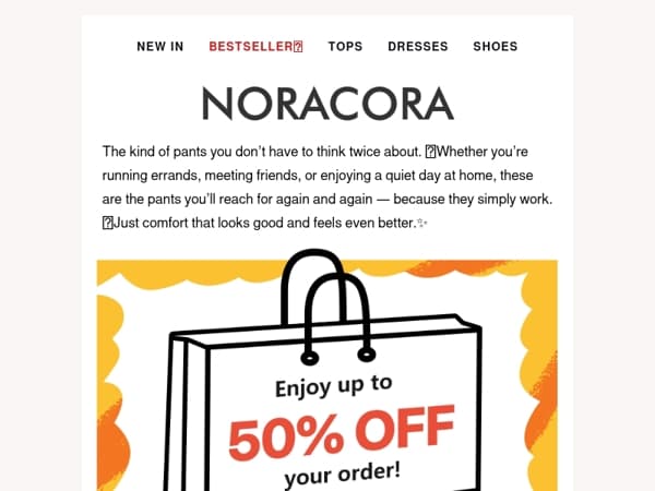 👖 Easy, Comfortable, Always Chic — Pants You'll Love！