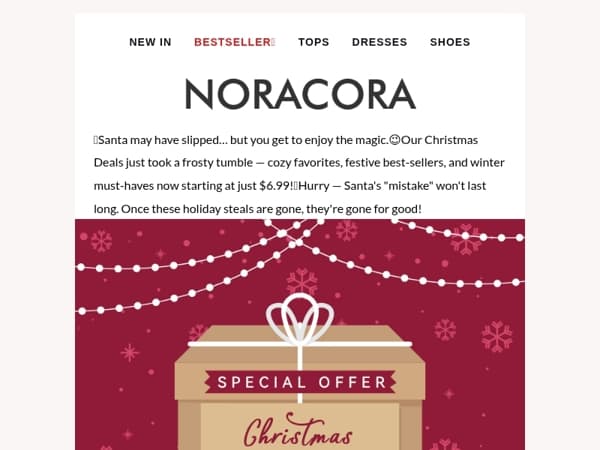 ❄️ Oops… Santa Marked Everything Down🎅Down to $6.99!