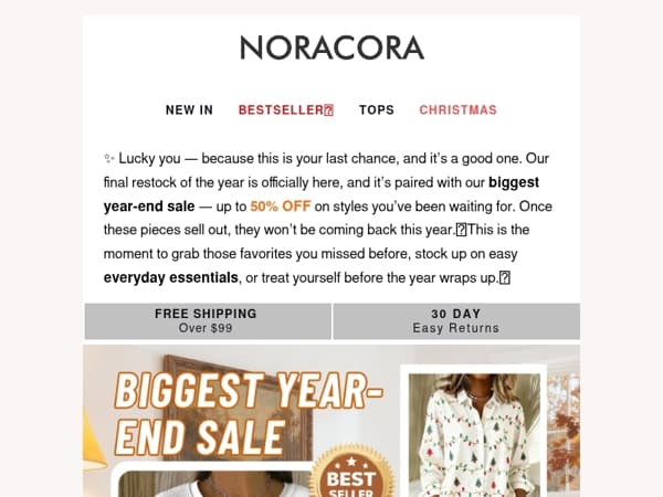 ✨Lucky You! Enjoy Weekend Savings Up to 50% OFF!🎉