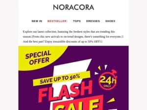  Voted Most Popular✨is knocking your door!😍Enjoy up to 50% off!