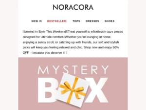 🌿 Weekend Bliss: Snag 50% OFF Comfy Styles for Laid-Back Days! 🥳