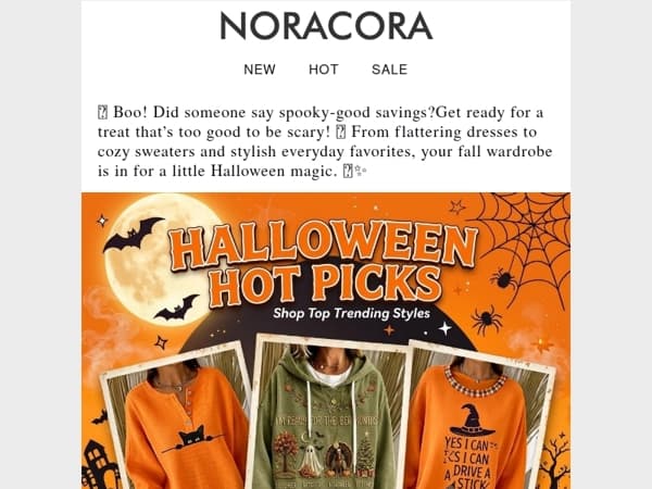 👻 Boo-tiful Deals — Up to 50% OFF!