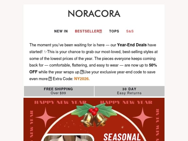 Year-End Deals Are Here — Enjoy Up to 50% OFF✨