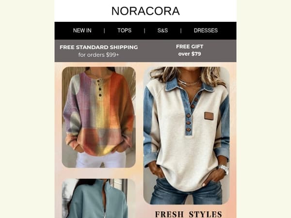 All Eyes Open!👀The season's freshest styles are here!🎁