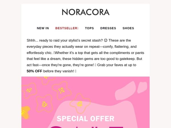 😘 Stylist's Little Secret? These Everyday Favorites Are Up to 50% OFF—But Only for a While! ⏳