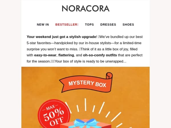 👑 Stylist's Secret Picks – Weekend-Only! 50% OFF 5-Star Rated Outfits in a Box! 💫