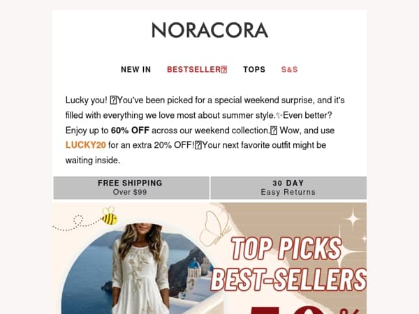 💌You've Been Picked for a Huge Weekend Surprise — Up To 60% Off!💫