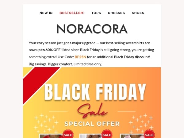 Yes, You Can Save Big — Sweatshirts Up to 60% Off!✨