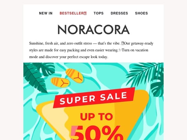 🌊 Vacation Mode: On — Effortless Getaway Styles Await!