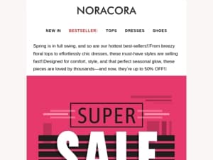 🌷Trending Now: Spring's Best Sellers – Get Yours Before They're Gone!💖Enjoy Up To 50% OFF!