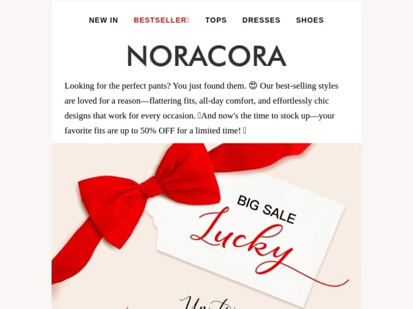 😍 Your Perfect Fit Awaits – Best-Selling Pants on Sale Now! ✨Up to 50% OFF!