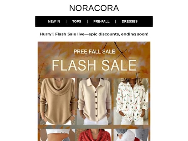 📢FLASH SALE: 50% Off Everything! 48hrs Only – Fast Fashion at Slow Prices 🤑