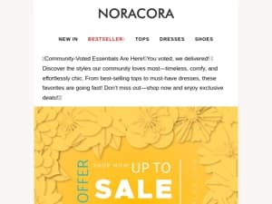 🕒Clock's Ticking! 12 Hours Only: Up To 50% OFF Community-Voted Essentials!⏳