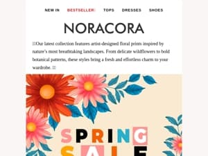 🌸Bloom in Style – Embrace Fresh Florals This Season!✨Refresh Your Wardrobe & Enjoy Up to 50% OFF!