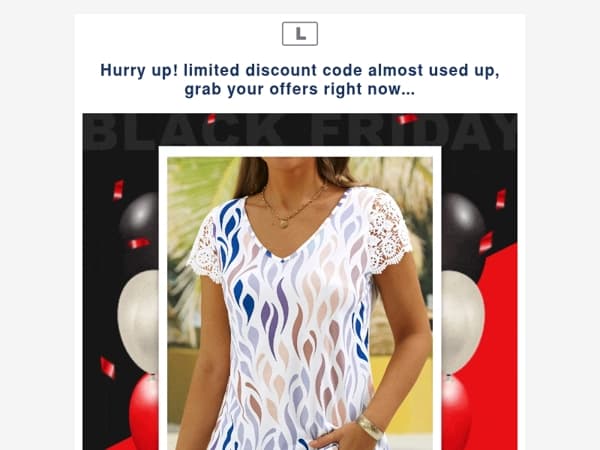 Hurry up! limited discount code almost used up, grab your offers right now...