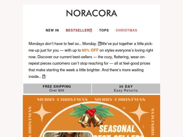 💫 A Little Monday Pick-Me-Up — Enjoy Up to 60% Off!✨