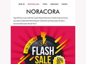 🌟Top Styles, Top Savings – Upgrade Your Wardrobe with 50% OFF Stylish Tops!😘